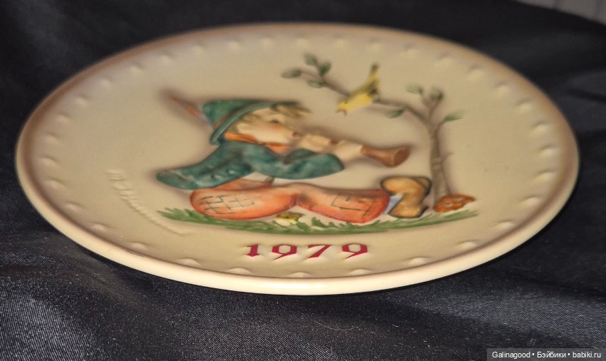 Ежегодная коллекционная тарелочка Goebel (фото 5)