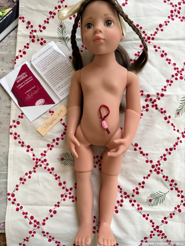 Кукла Gotz Classic Kidz 50 см Лаура из лимитированной коллекции 2014 года (фото 8)