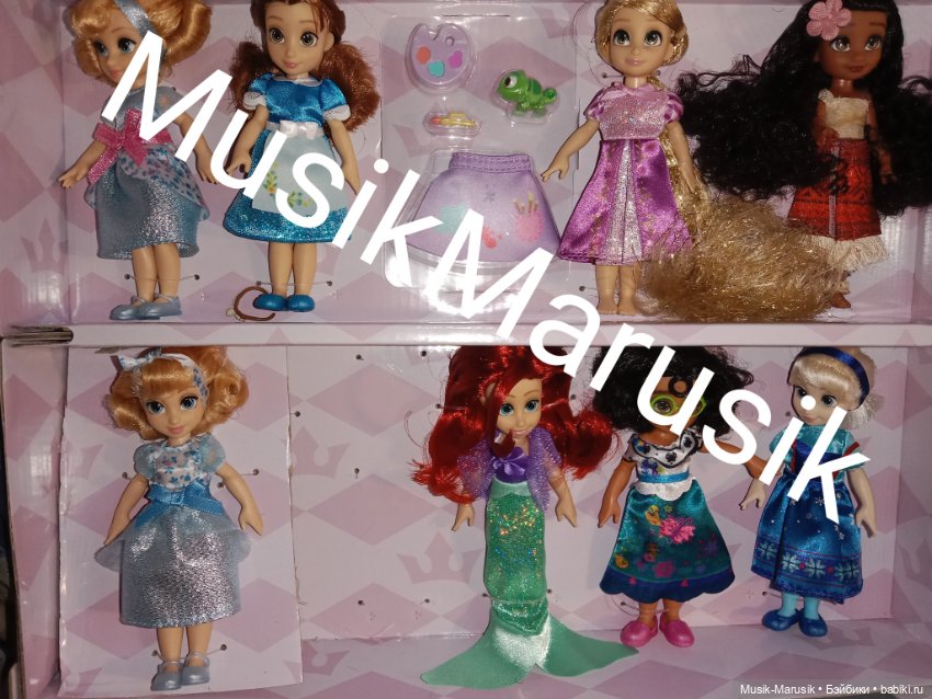 Делю набор мини Диснеек — Игровые куклы