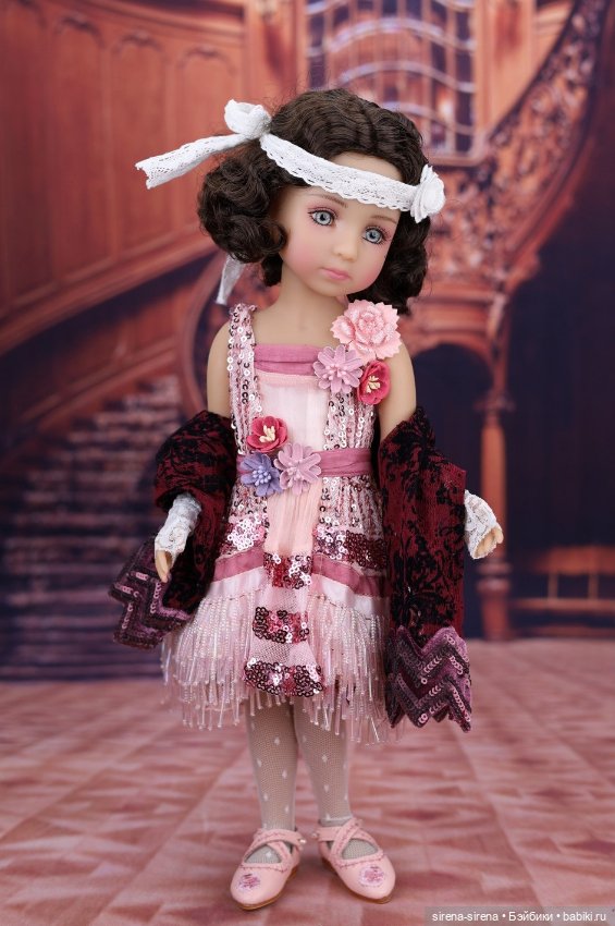 Полный аутфит клубной Марго в розовом Руби Ред, Ruby Red (фото 6)