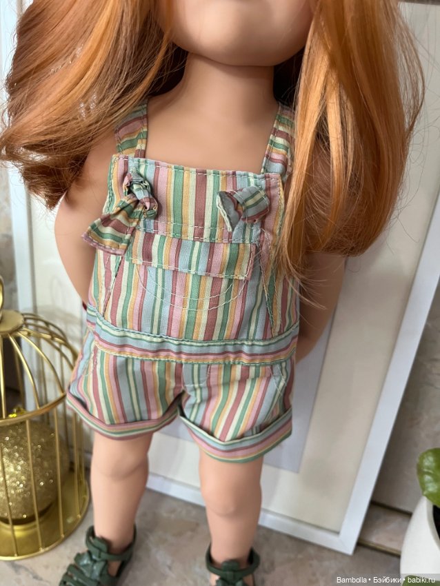 Комбинезон с сандальками для кукол Готц (фото 2)