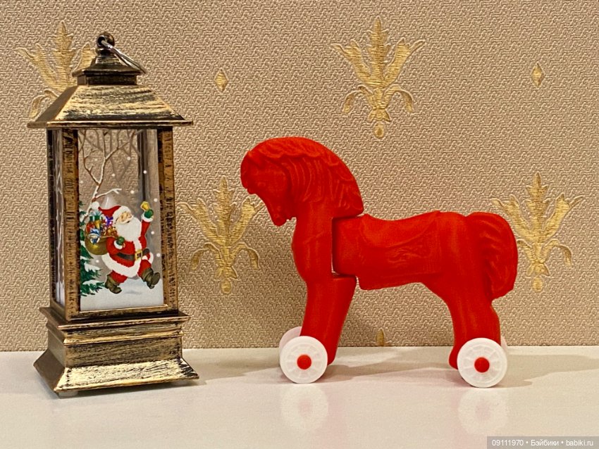 Конь-Огонь, лошадка-каталка мини из СССР (фото 6)