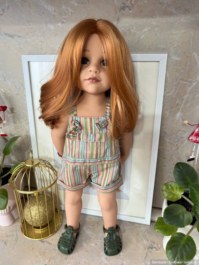 Комбинезон с сандальками для кукол Готц (фото 3)