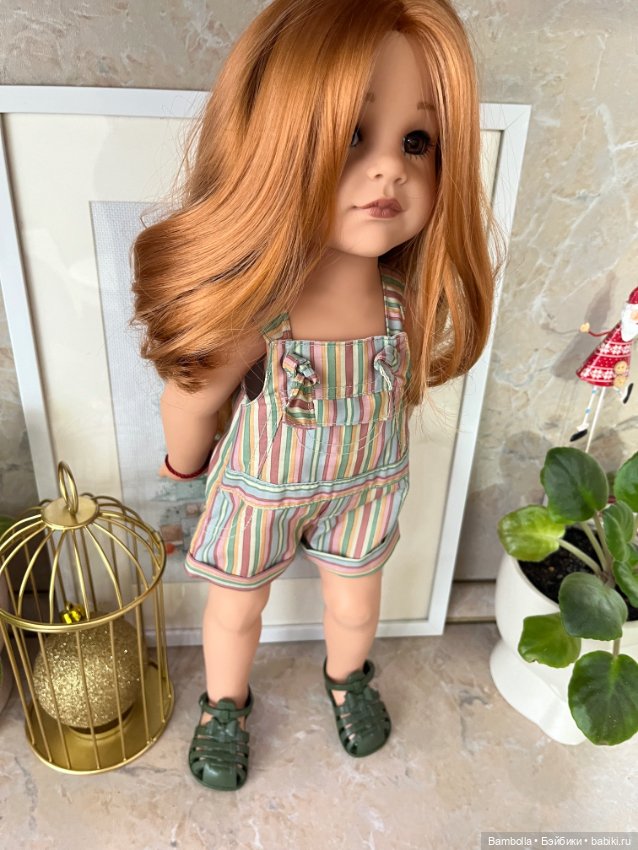 Комбинезон с сандальками для кукол Готц (фото 4)