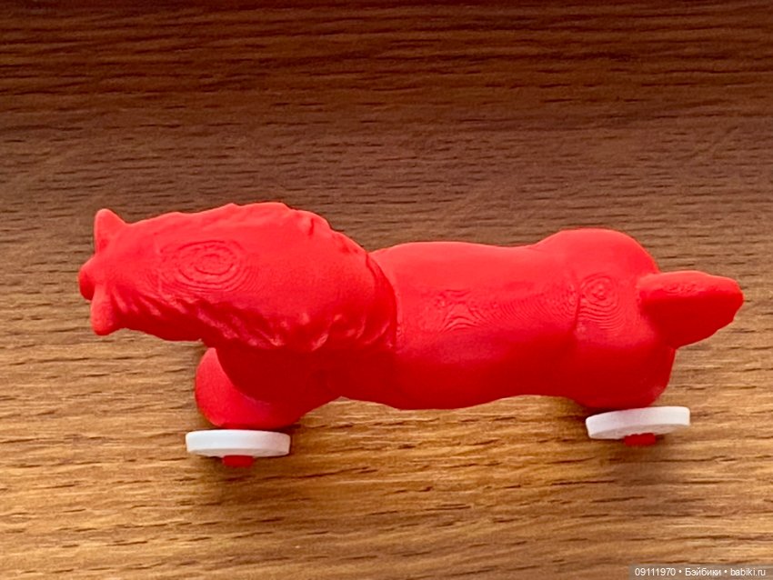 Конь-Огонь, лошадка-каталка мини из СССР (фото 4)