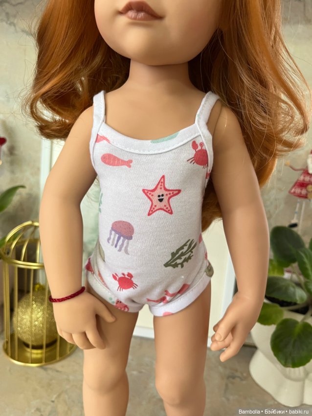 Купальник и набор в песочницу для Готц (фото 2)