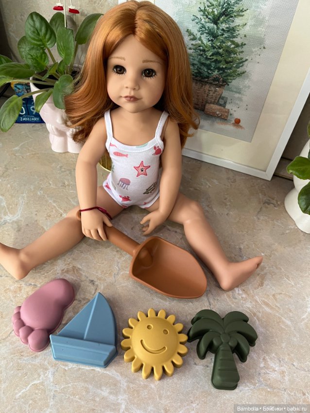 Купальник и набор в песочницу для Готц (фото 6)