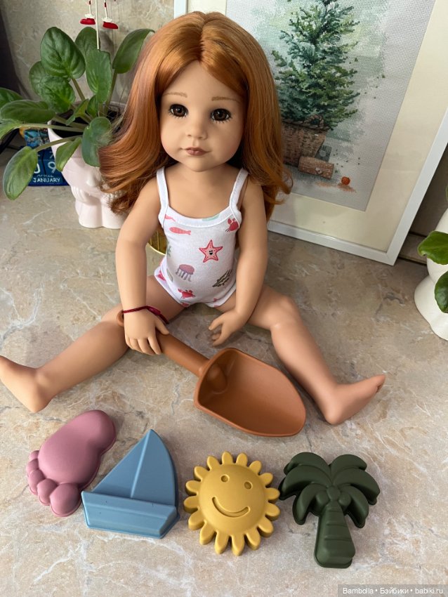 Купальник и набор в песочницу для Готц (фото 5)