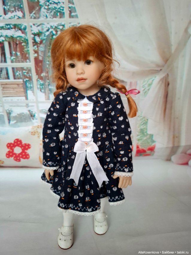 Платье для кукол Heidi Plusczok, Meadow dolls (фото 5)