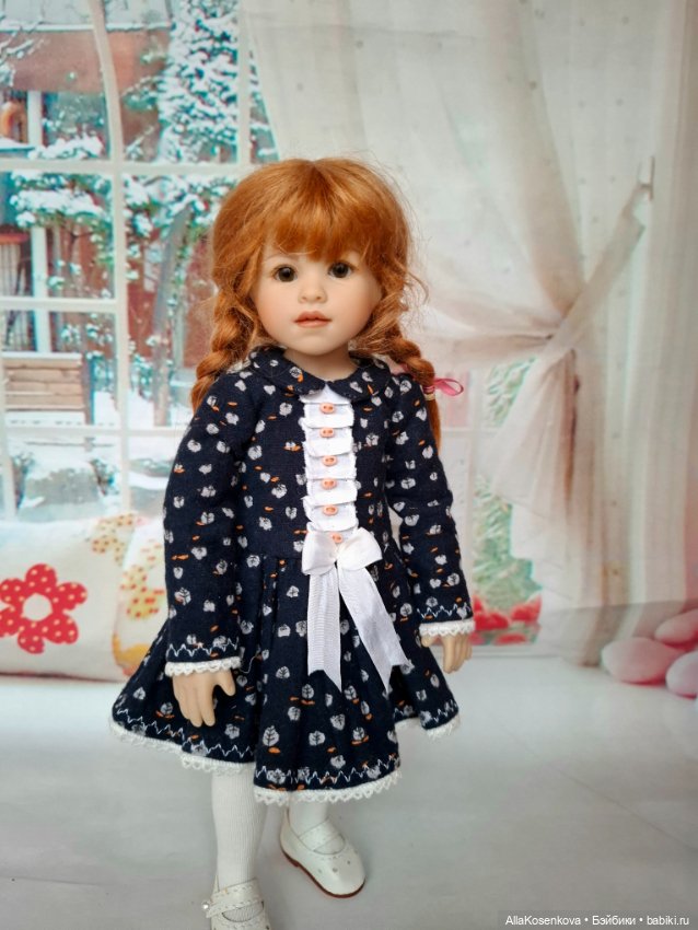 Платье для кукол Heidi Plusczok, Meadow dolls (фото 4)