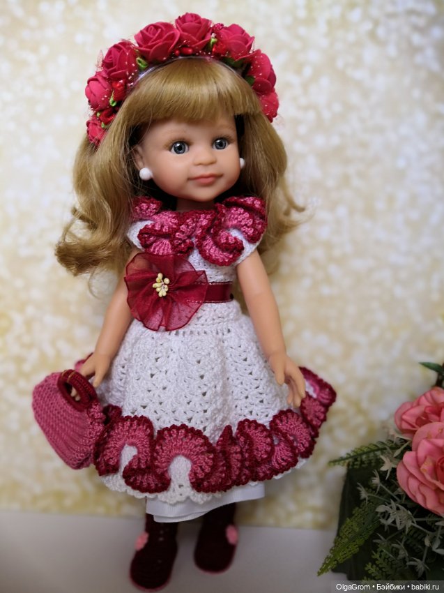 Вязанные комплекты — Одежда для кукол (фото 7)