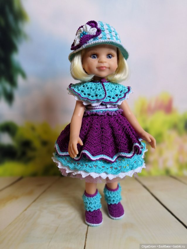 Вязанные комплекты — Одежда для кукол (фото 3)