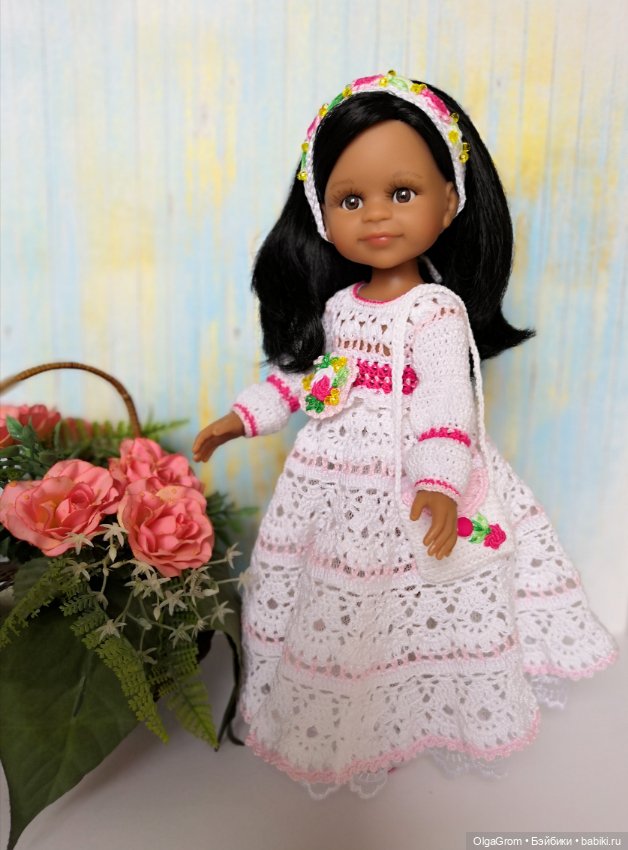 Вязанные комплекты — Одежда для кукол (фото 4)