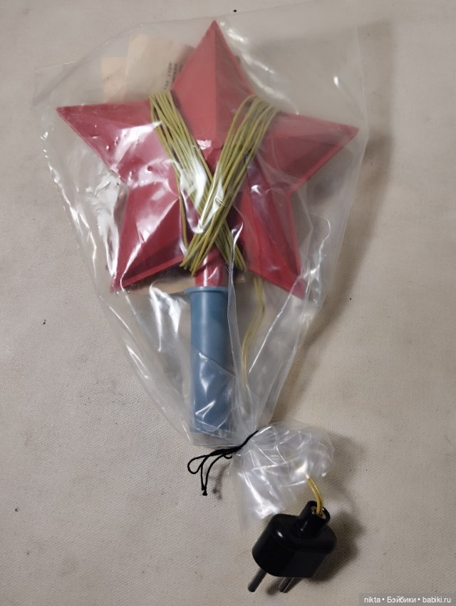 Звезда на елку, на макушку СССР Новая