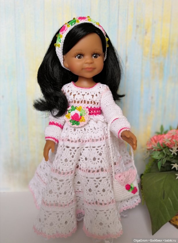 Вязанные комплекты — Одежда для кукол (фото 5)