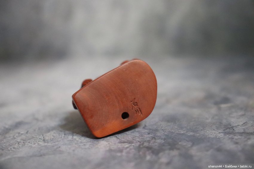 Нэцкэ "Ребенок Карако с жезлом жуи" .Винтаж (фото 4)