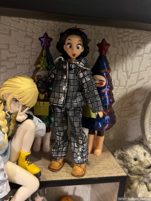 Блестящий костюм на пижамок и Жу (фото 7)