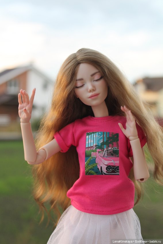 Кукла азиаточка от Рали Халлиловой 3 лица (фото 3)