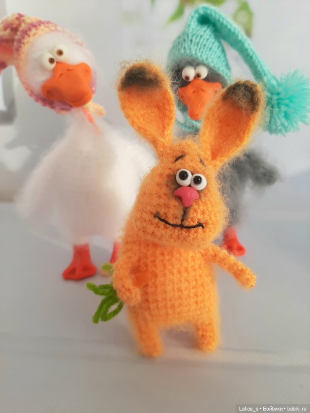 Гусики, лисёнок и др — Авторские игрушки (фото 3)