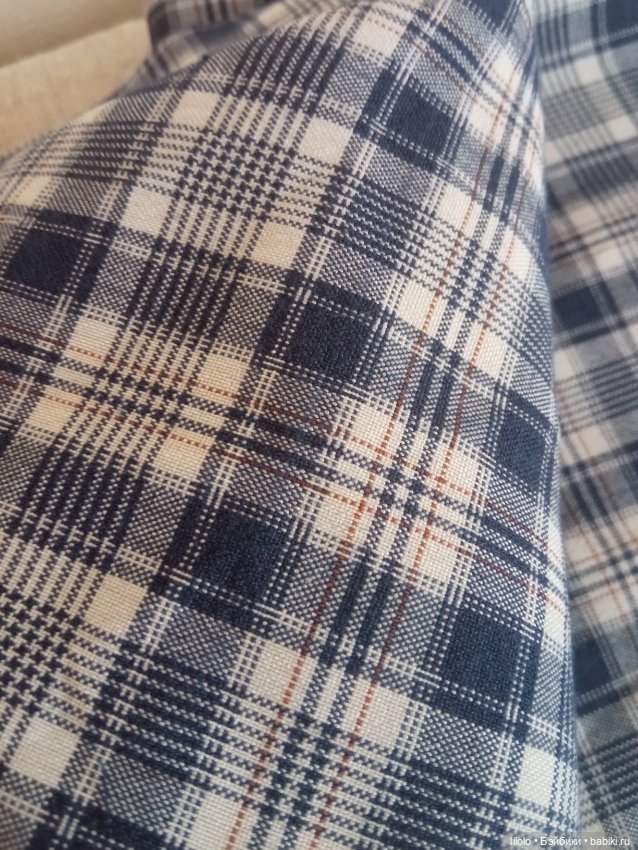 Лот шотландки для кукольного рукоделия (фото 3)