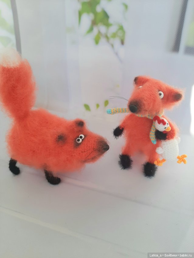 Гусики, лисёнок и др — Авторские игрушки