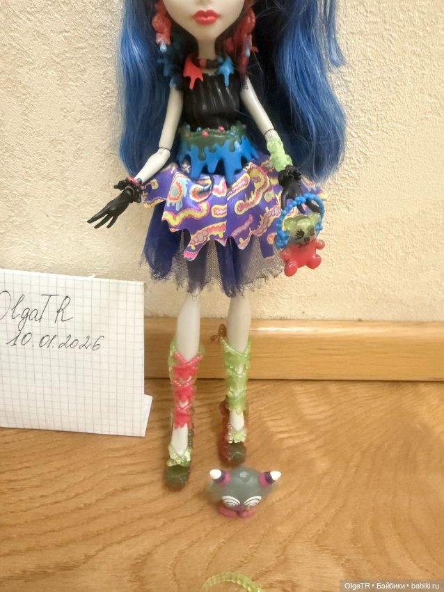 Гулия "Сладкие Крики" Monster High G1 , первые выпуски (фото 4)