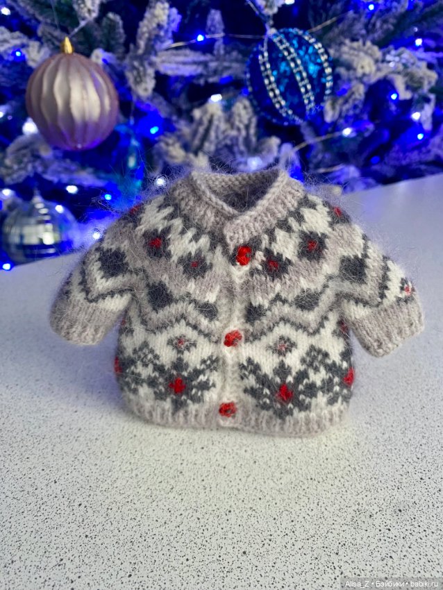 Пушистое платье для Монст (фото 6)