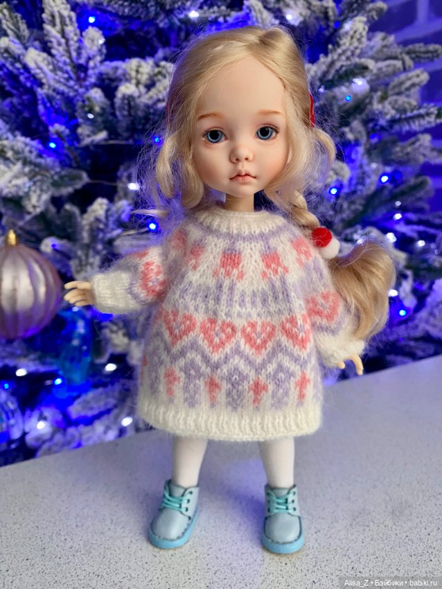 Пушистое платье для Монст