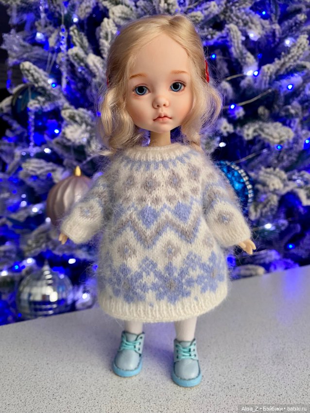 Пушистое платье для Монст (фото 4)