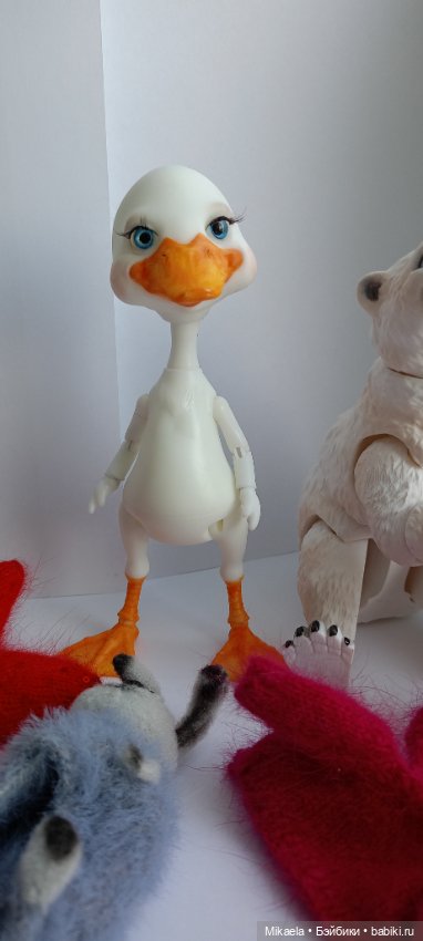 Гусь и медведь — Шарнирные куклы (не BJD) (фото 8)