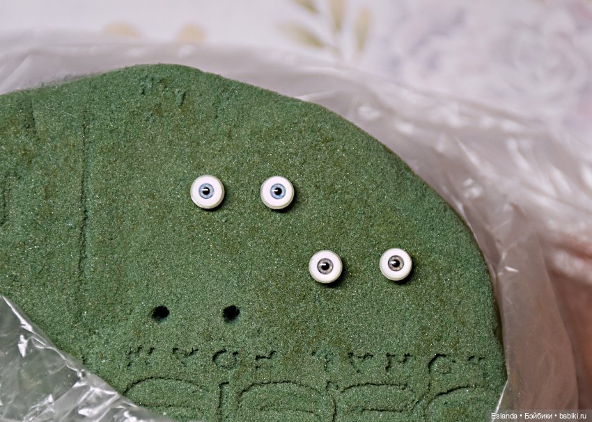 Акриловые глаза 5 мм, стеклянные глаза размером 10мм (фото 5)