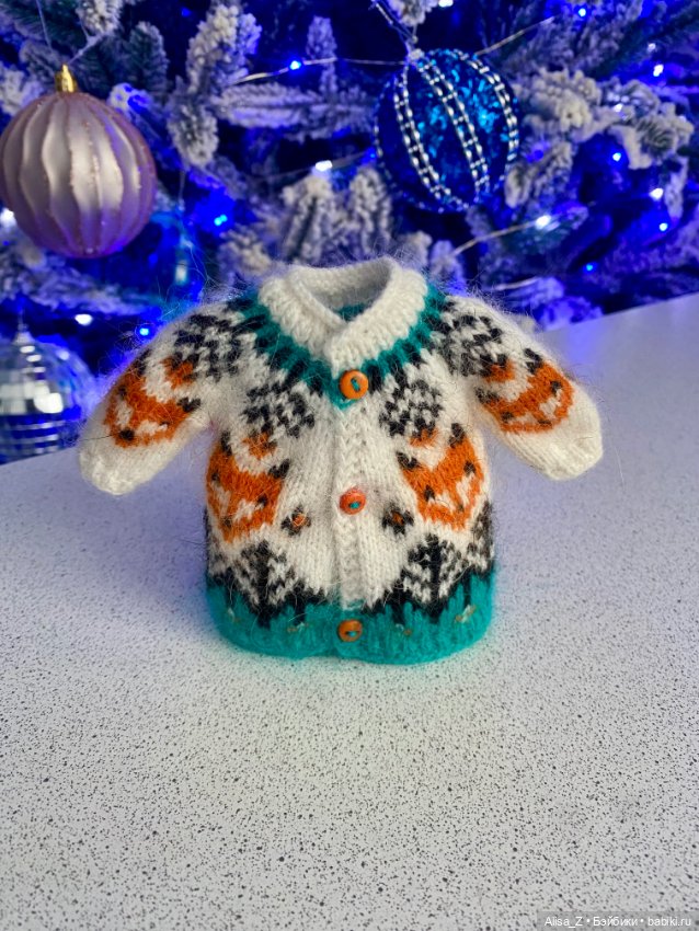 Пушистое платье для Монст (фото 6)