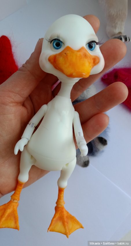 Гусь и медведь — Шарнирные куклы (не BJD) (фото 4)