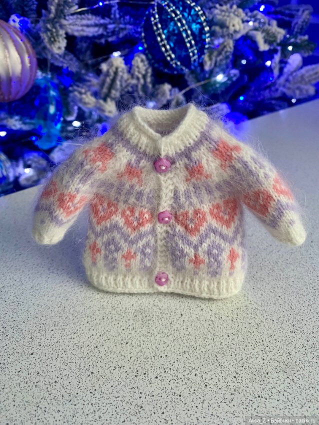 Пушистое платье для Монст (фото 6)