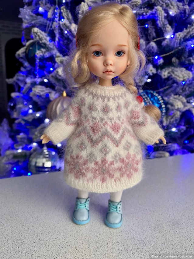 Пушистое платье для Монст