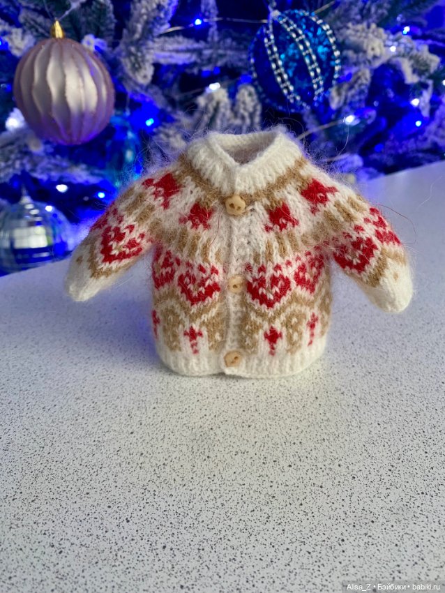 Пушистое платье для Монст (фото 6)