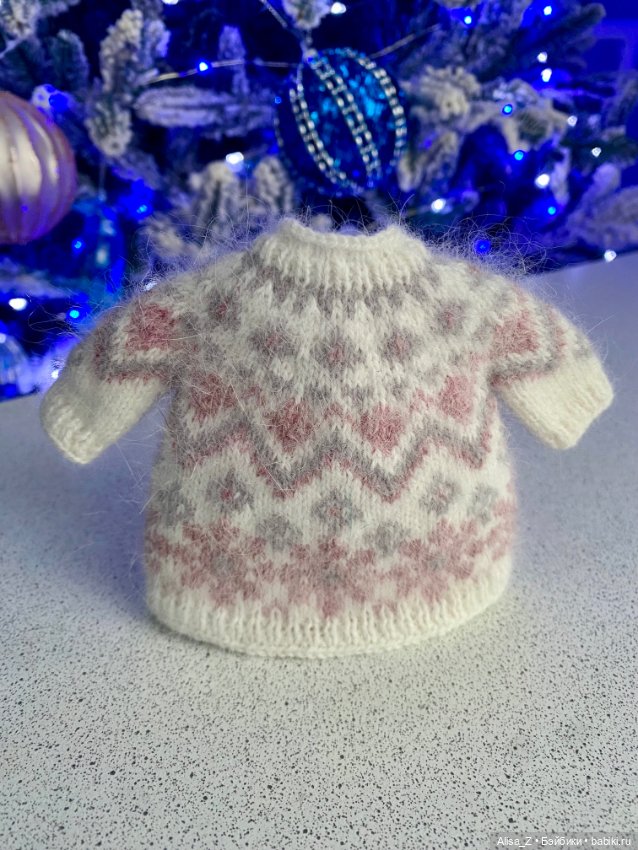 Пушистое платье для Монст (фото 4)