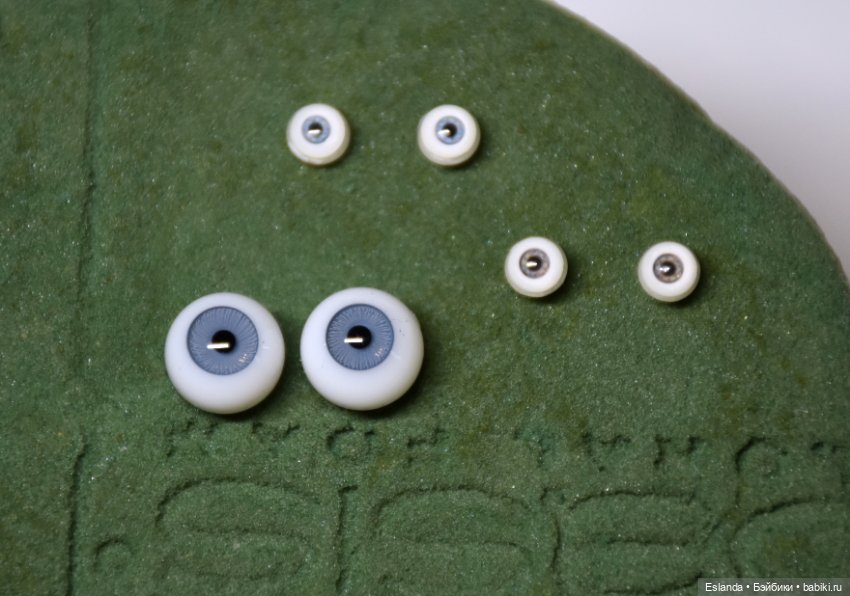 Акриловые глаза 5 мм, стеклянные глаза размером 10мм