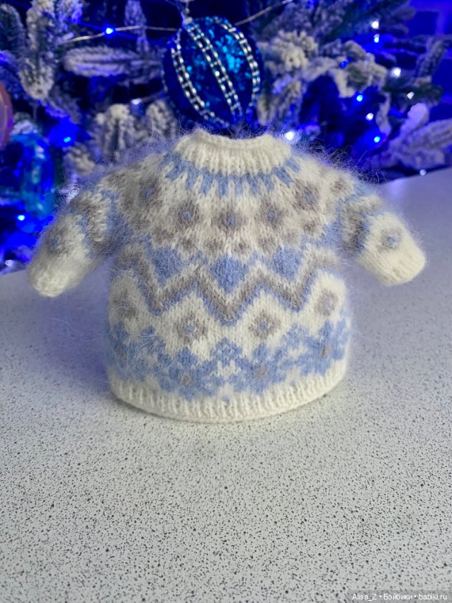 Пушистое платье для Монст (фото 5)