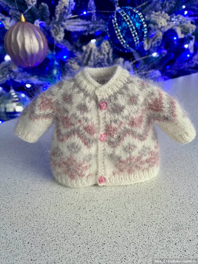 Пушистое платье для Монст (фото 5)