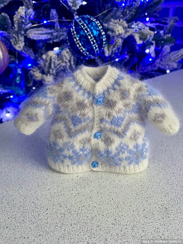 Пушистое платье для Монст (фото 6)