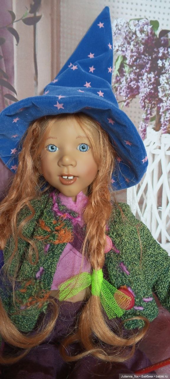 Озорная ведьмочка Pinki Pli (Пинки Пли) от Annette Himstedt. Полный комплект (фото 6)