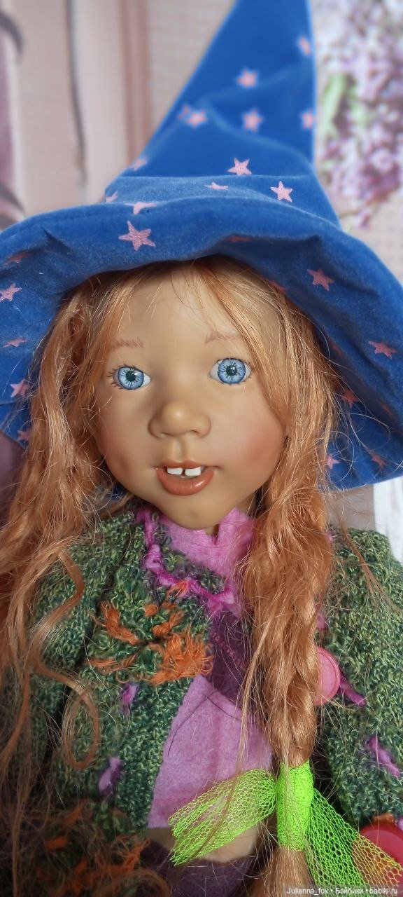 Озорная ведьмочка Pinki Pli (Пинки Пли) от Annette Himstedt. Полный комплект (фото 2)