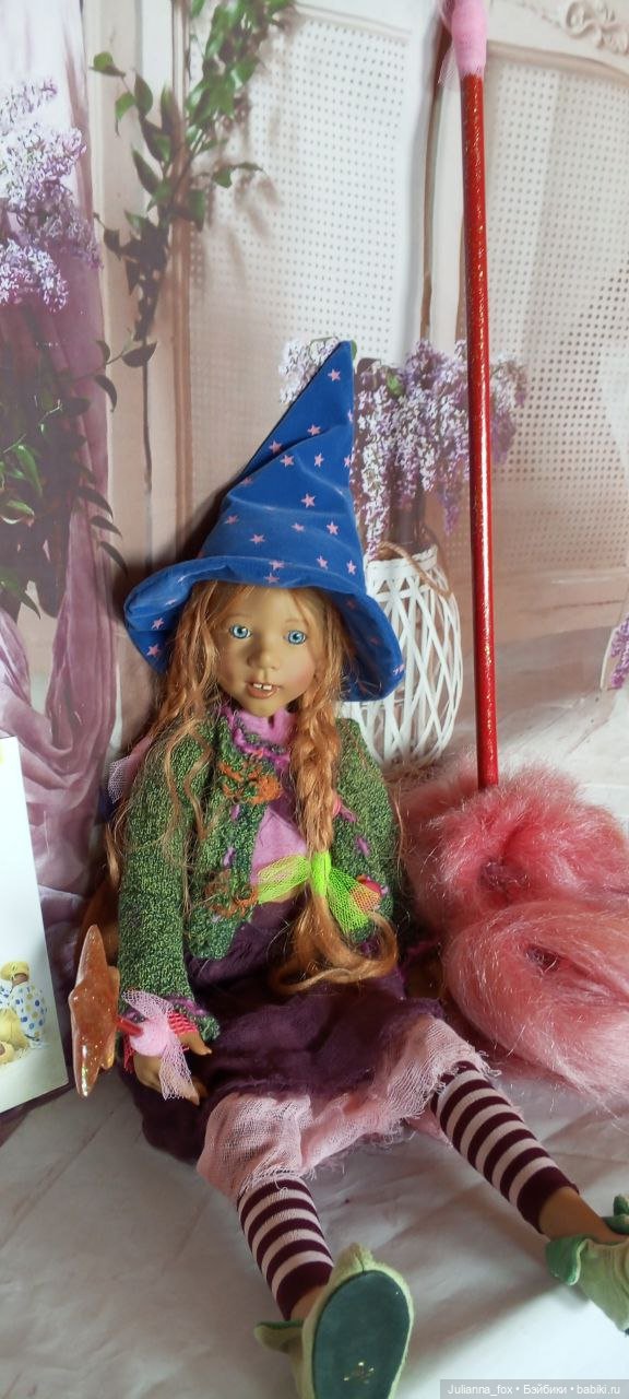 Озорная ведьмочка Pinki Pli (Пинки Пли) от Annette Himstedt. Полный комплект (фото 8)