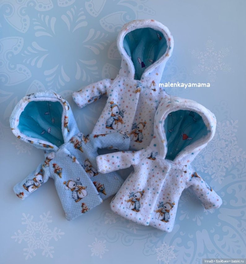Курточка / шубка для девочек Ольги Бабаевой (Boidolls)