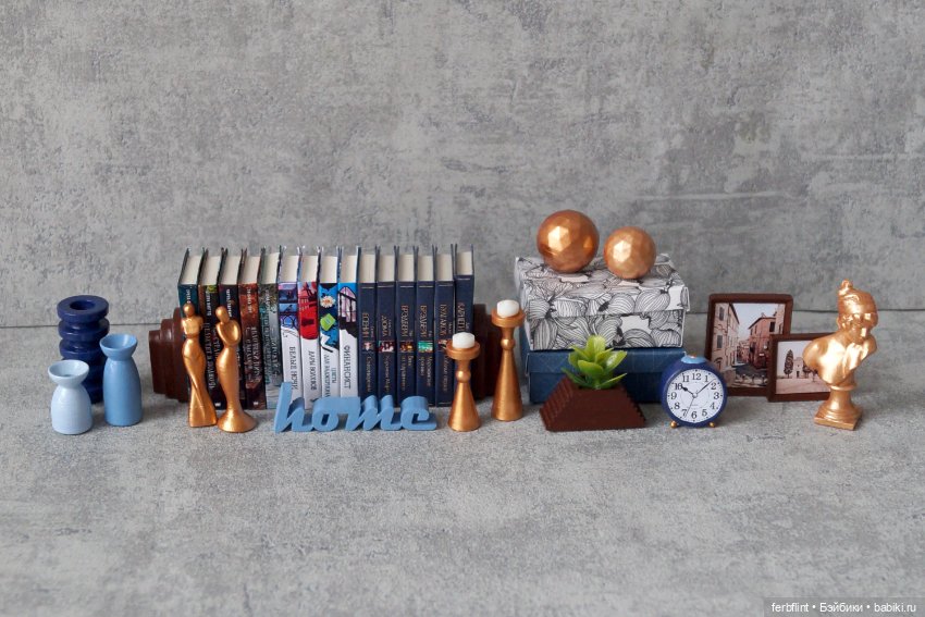 Набор для стеллажа №11 в масштабе 1:6