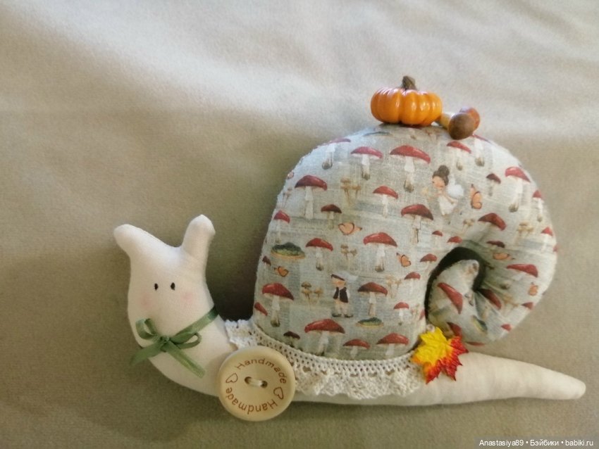 Милейшие улитки, лошадки и овечки для кукол и детей (фото 5)