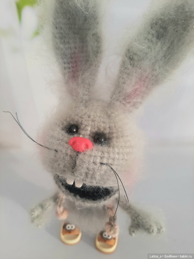 Заяц Степка — Авторские игрушки (фото 6)