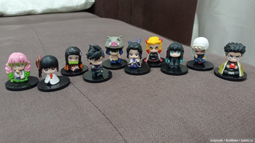 Фигурки "Клинок, рассекающий демонов"