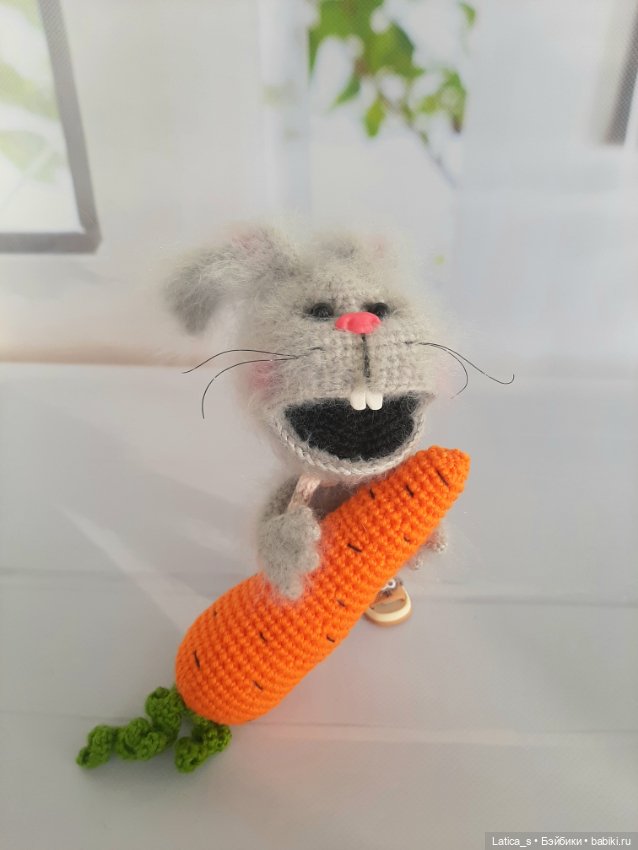 Заяц Степка — Авторские игрушки (фото 3)